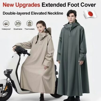 Raincoat For Motorcycle Rider Raincoat Waterproof For Men Raincoats For Adult Makapal Heavy Duty Kapote Original Makapal Raincoat Rubberized Breathable Rainstorm Proof Japan Original One-piece Raincoat Thickened Lengthened Quick-drying Unisex