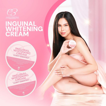Clarity Essentials - Inguinal Whitening Cream | Intensified for Underarm, Singit, and Butt Brightening | Ideal for Daily Skin Care Regimen | Safety Assured - Dermatologist-Tested Formula Body Care Lotions Cosmetic Skin Repair