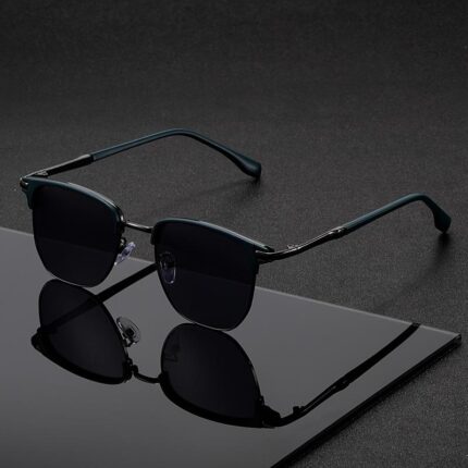 New! Stylish Dual-Tone Frame Glasses - Elegant Black & Golden, Ultra-Thin Arms, High-Quality Polycarbonate Lenses, Decorative Eyewear for Everyday Fashion, Everyday Fashion Glasses | Stylish Dualtone Frame | Decorative Eyewear