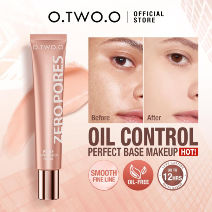 O.TWO.O Invisible Pore Soft Focus Makeup Primer 20g - Hydrating and Flattering