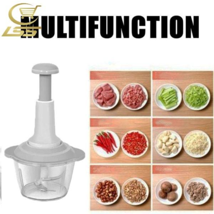 Multi-functional Manual Food Processor Hand-Powered Food Chopper Vegetable Chopper Meat Grinder