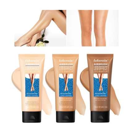 leg foundation waterproof Airbrush Legs Leg Makeup Lotion Cream Leg Body Foundation Skin Concealer Cosmetic