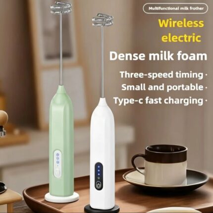 Multi Use Electric Three Speed Handheld Egg Beater Milk Coffee Mixer Kitchen Tool Frother