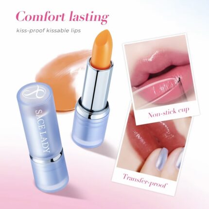 SACE LADY Tinted Lip Balm Moisturizing Long lasting Lipstick Lip Makeup Cosmecis Lip Moisturize Cosmetic