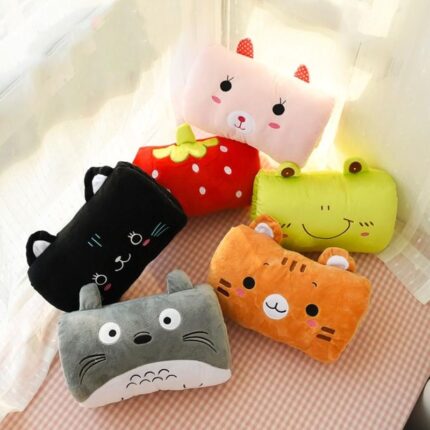Birthday Gifts Plush Toy Hand Warmer Pillow Super Soft Stuffed Animal Office Nap Pillow Hand Hold Cartoon Pillow Stuffed Toy Men Women