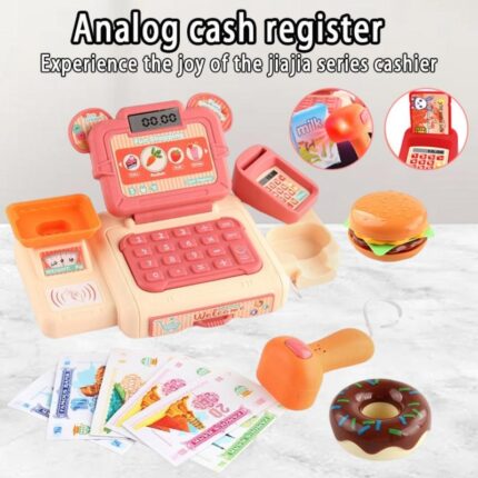 Mini Cash Register Educational Toys That Simulate Supermarket Cash Register Best Gift