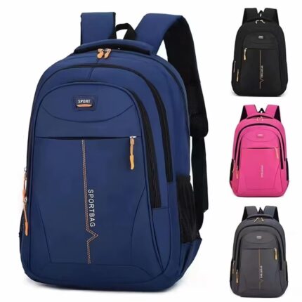 STAY YOUNG Fashion Large Laptop Backpack Oxford Black High School Bags Student