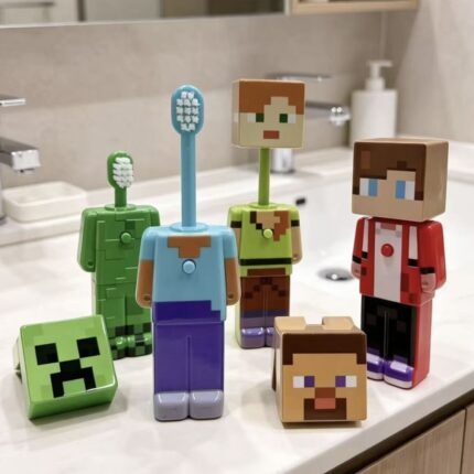 Children's Creative Retractable Transformable Toothbrush, Ultra-Soft Bristles, Gift for 3-6 Year Olds