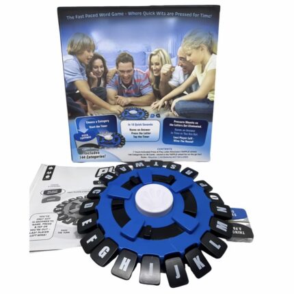 English Word Game Fast-Paced Family Board Game Spelling Word Kids Educational Puzzle Toy