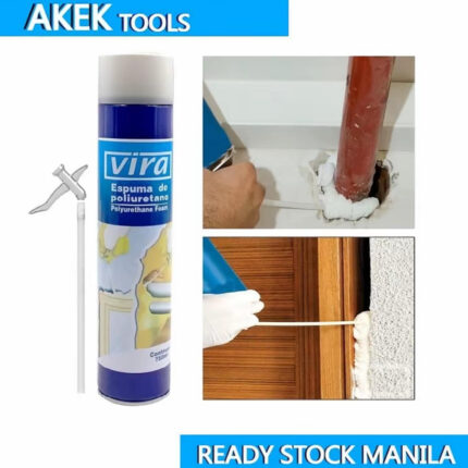 Polyurethane Foam PU Foam Spray (750ml) Fills Cracks And Joints, Gaps Around Pipes, Vents ready stock manila