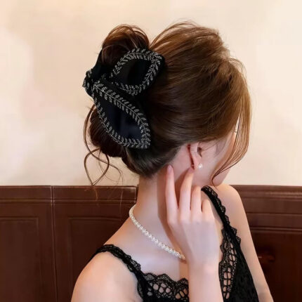 Life-Saver Clip with Wheat Grain - New Design 2025 for the Back of the   Head and the Nape of the Neck