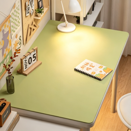 Leather Tablecloth PU Table  Mat Waterproof Oil Proof Anti Slip Flexible Table Cover No Yellowing Desk Mat Mouse Pad Student Desk Mat Office Decor Solid Color Anti scald Washable Tea Table Mat Rectangular COD Eye Protective Colors Custom