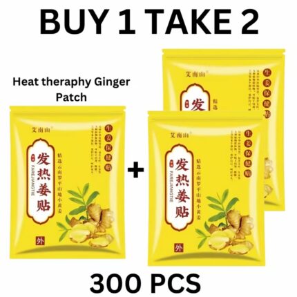 300pcs Herbal Ginger Patch Heat Patch Knee Back Pain Heat Patches Pain Relief Improved Circulation Nausea Relief Stress and Tension Relief Pack Therapy