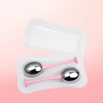 Face Massage Stainless Ice Hockey Beauty Ball Facial Cryo Ice Globes Face Eye Massage Skin Care SH037 Comfort Gift Stainless Steel Steel Hindi kinakalawang na Ice Hockey Beauty Ball Facial Cryo Ice Globes Mukha Eye Massage Pangangalaga sa Balat Comfort