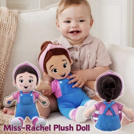 Rytanda Ms Rachel Plush Doll Your Joy with Ms. Speak & Sing Plushie Interactive Fun Sound Toy Big
