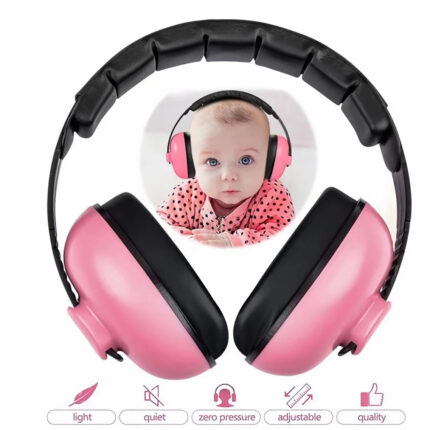 Baby Earmuffs Anti-noise Soundproof Children Hearing Protection Kids Noise Reduction Headphones baby earmuffs airplane earmuffs for baby ear muffs soundproof