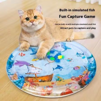 Pet water filled ice mat/Summer pet house/Cat and dog house/Large size ice mat/Fun cooling ice mat