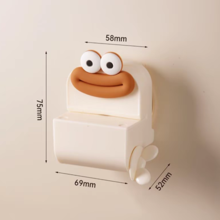 Punch-free Toothpaste Squeezer StorageRack Wall Mounted Bathroom ToothpasteHolder Suction Cup Cleanser Squeezer